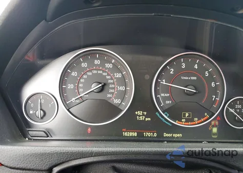 2014 BMW 328 I Sulev z USA, uszkodzony, nr VIN WBA3C1C55EK112092